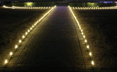 Pathway Lights installation in Austin, TX Pathway Lights installation in Austin, TX