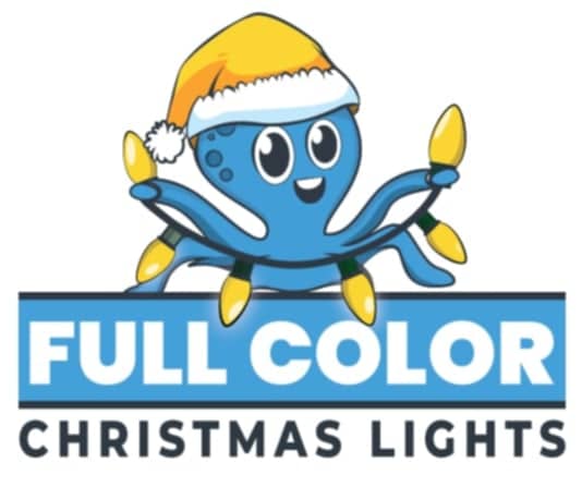 Full Color Christmas Lights Installation in Austin